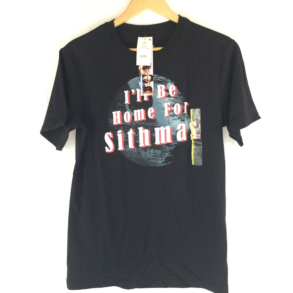 Star Wars I'll be home for sithmas t shirt men’s S